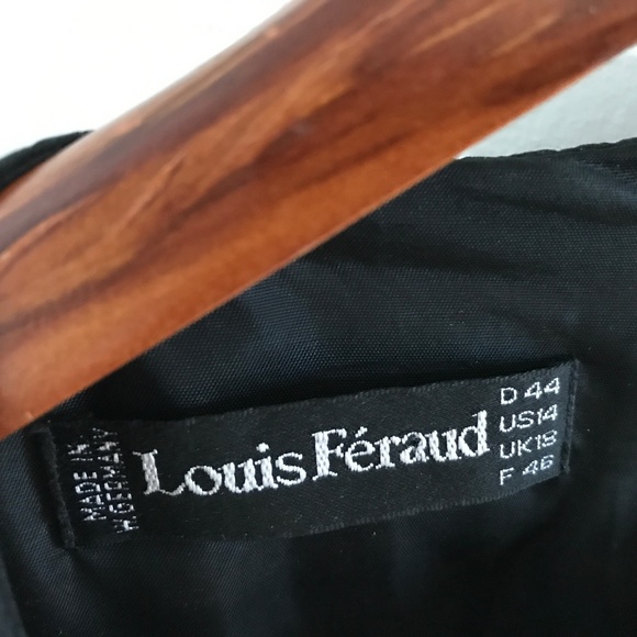 Louis Feraud Black and Gray Dress - Picture 5 of 8